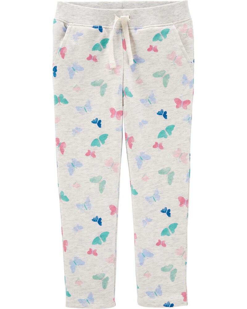Carters Little Girls French Terry Pants